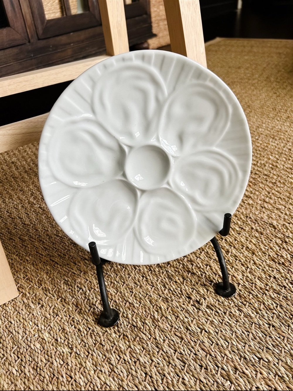 Pillivuyt France Porcelain Oyster Plates – Set of 3